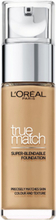 "L'oréal Paris True Match Foundation 6.5.W Foundation Makeup L'Oréal Paris"