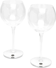 Saga Wine Glass, 2-Pack Home Tableware Glass Wine Glass White Wine Glasses Nude Sagaform*Betinget Tilbud