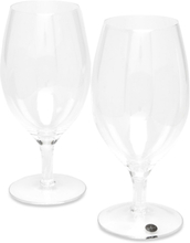 Saga Drinking Glass, 2-Pack Home Tableware Glass Drinking Glass Nude Sagaform*Betinget Tilbud