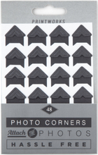 Photo Album - Photo Corners Home Decoration Photo Albums Grey PRINTWORKS