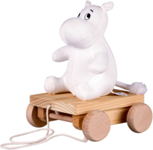 Moomin On Wheels - Pull Along Moomin Toys Baby Toys Pull Along Toys Multi/patterned MUMIN