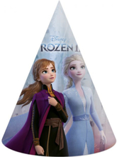 6 stk Partyhatter - Frost 2 - Disney Frozen 2