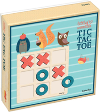 Little Woodies - Tic Tac Toe Toys Puzzles And Games Games Tic Tac Toe Multi/mønstret Barbo Toys*Betinget Tilbud