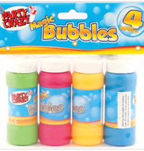 4 stk Magic Bubbles / Såpbubblor