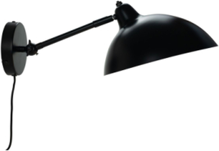 Futura Vegglampe Svart/ Hvit Home Lighting Lamps Wall Lamps Svart Dyberg Larsen*Betinget Tilbud