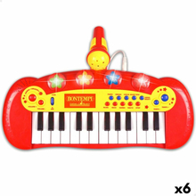 Interaktivt piano för bebisar Bontempi Barn Mikrofon 33 x 13 x 19,5 cm