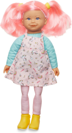 Corolle Rdc Rainbow Doll Praline Toys Dolls & Accessories Dolls Multi/mønstret Corolle*Betinget Tilbud