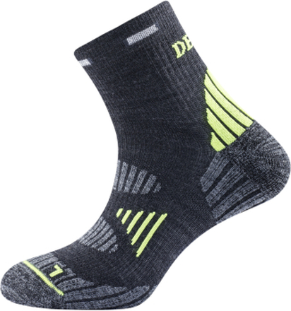 Devold Running Ankle Sock Dark Grey Träningsstrumpor 41-43