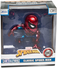 Marvel 4" Classic Spiderman Figure Toys Playsets & Action Figures Action Figures Rød Jada Toys*Betinget Tilbud