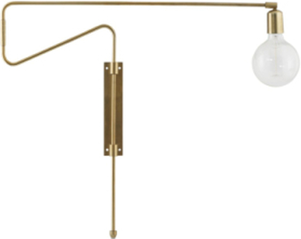 Swing Væglampe Home Lighting Lamps Wall Lamps Gold House Doctor