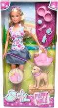 Steffi Love Valpetur Toys Dolls & Accessories Dolls Multi/mønstret Simba Toys*Betinget Tilbud