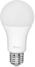 Trust Smart Home - Smart LED-lampa - E27 - klass A+ - vitt ljus - 1800-6500 K - vit (paket om 2)