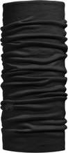 Buff Lightweight Merino Wool Tubular Solid Black Skjerf OneSize