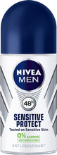 Nivea MEN Sensitive Protect Roll-On Deodorant - 50 ml