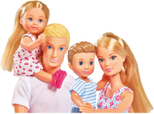 Sl Xl Family Box 24-Dp Toys Dolls & Accessories Dolls Multi/mønstret Simba Toys*Betinget Tilbud