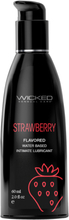 Wicked Aqua Strawberry Flavored Lubricant 60 ml