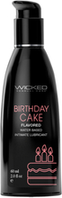 Wicked Aqua Birthday Cake Flavored Lubricant 60 ml