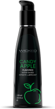 Wicked Aqua Candy Apple Flavored Lubricant 120 ml