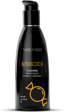 Wicked Aqua Butterscotch Flavored Lubricant 60 ml