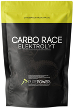 PurePower Carbo Race Drikk Citrus, 1 Kg, Energi og Electrolytter