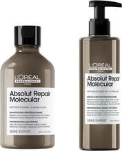 L'Oréal Professionnel Absolut Repair Molecular Shampoo & Rinse-Out Serum 300 ml + 250 ml