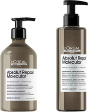L'Oréal Professionnel Absolut Repair Molecular Shampoo & Rinse-Out Serum