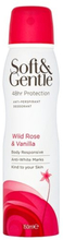 Soft & Gentle Anti-Perspirant Deodorant Wild Rose & Vanilla 150ml