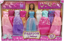 Steffi Love Fashion Deluxe Toys Dolls & Accessories Dolls Rosa Simba Toys*Betinget Tilbud