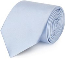 Cravatta su misura, Lanieri, Raso Azzurro, Quattro Stagioni | Lanieri