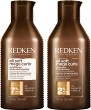 Redken All Soft Mega Curls Duo Set Shampoo 300 ml & Conditioner 300 ml