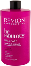Revlon Be Fabulous Normal Cream Conditioner 750ml