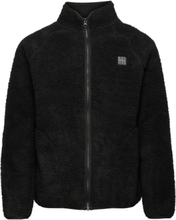 Langli Pile Jacket Sweat-shirts & Hoodies Fleeces & Midlayers Svart H2O*Betinget Tilbud