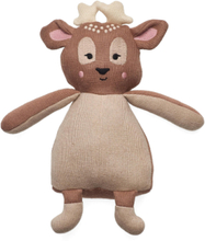 Teddy - Bea The Bambi Brownie Toys Soft Toys Stuffed Animals Brun Filibabba*Betinget Tilbud