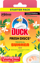 Duck 2 x WC Fresh Discs Tropical Summer