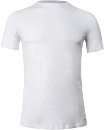 FILA Round Neck T-Shirt Weiß Baumwolle Medium Herren
