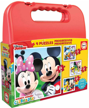 Set 4 pussel Disney Mickey Mouse Progressive Educa 16505