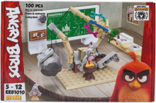 Angry Birds Lesson Toys Building Sets & Blocks Building Sets Rød Martinex*Betinget Tilbud