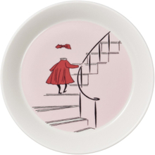 Moomin Plate Ø19Cm Ninny Powder Home Tableware Plates Small Plates Pink Arabia