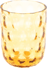 Danish Summer Tumbler Big Drops Home Tableware Glass Drinking Glass Oransje Kodanska*Betinget Tilbud