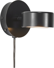 Clyde / Wall Home Lighting Lamps Wall Lamps Black Nordlux