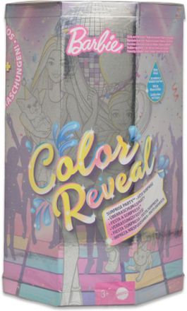 Méga Coffret Color Reveal Toys Dolls & Accessories Dolls Multi/mønstret Barbie*Betinget Tilbud