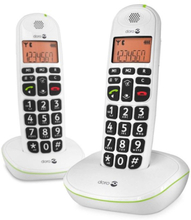 Doro PhoneEasy 100w Duo trådlös hemtelefon med ljudförstärkning