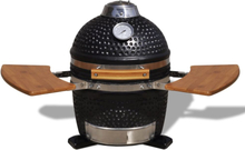 vidaXL Kamado BBQ grill og røykemaskin keramisk 44 cm