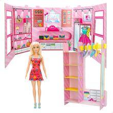 Playset Barbie Fashion Boutique 9 Delar 6,5 x 29,5 x 3,5 cm