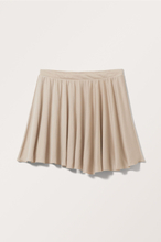 Short Pique Skirt - Brown
