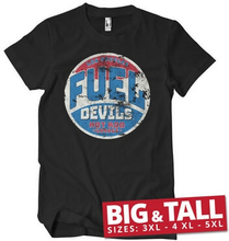 Fuel Devils Hot Rod Garage Patch Big & Tall T-Shirt, T-Shirt
