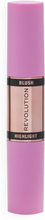 Makeup Revolution Blush & Highlight Stick Coral Dew - 8,6 g