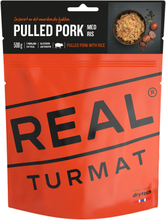 Real Turmat Pulled Pork With Rice 500 g Orange Friluftsmat OneSize
