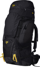 Bergans Alpinist Medium 110L Black/Waxed Yellow Vandringsryggsäckar 110 L