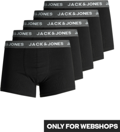 Jack & Jones Boxershorts JACHUEY Trunks 5-pack Zwart-XL